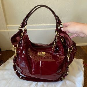 Coach Patent Madison Tote